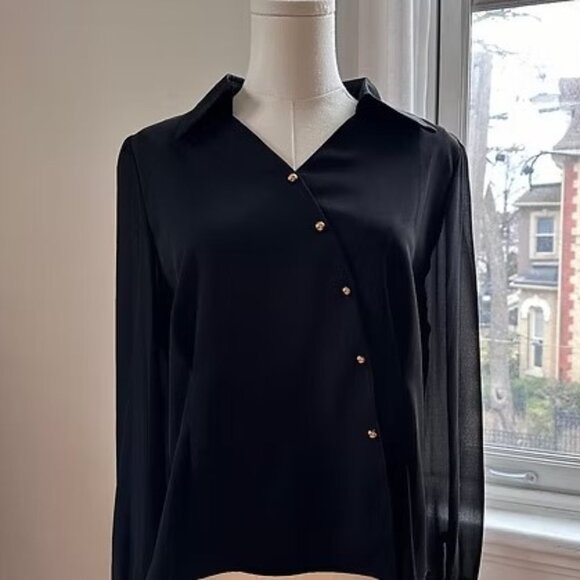 The Parkwoods-O'Connor Hills Wrap Blouse - Picture 1 of 3